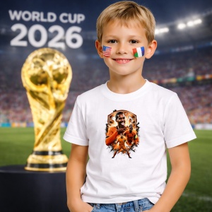 Tricou Arjen Robben Netherlands World Cup Fifa 2026 V2, din bumbac 100%, tricou alb, Copii | Dama | Barbat - Img 5