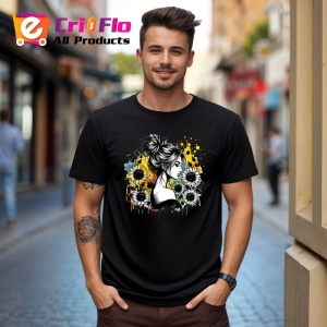 Tricou Back tattoo woman ink explosion, femeie cu tatuaj pe spate si explozie de cerneala, Copii | Dama | Barbat , tricou negru - Img 10