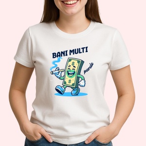 Tricou Bani Multi Parale - Copii | Dama | Barbat - Img 2