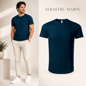 Tricou Bărbat 819 Epic, 100% Bumbac Organic, 160 g/m², Guler Rotund, 14 Culori, Mărimi S–3XL - Img 12