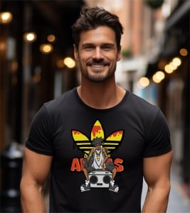 Tricou barbat bumbac 100%, personalizat haios Graffiti Street - Cadou