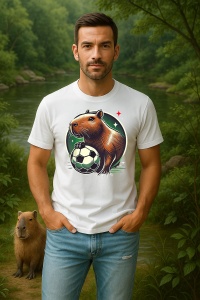 Tricou Barbat CapyBara - Football star - Img 2