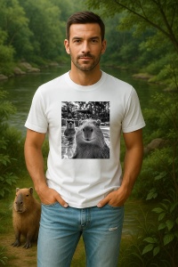 Tricou Barbat CapyBara - Selfie - Img 2