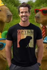 Tricou Barbat CapyBara - Tabelul periodic al elementelor - Img 1
