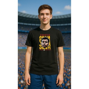 Tricou Barbat cu Fotbalistul Bernardo Mota Veiga de Carvalho e Silva - Manchester City