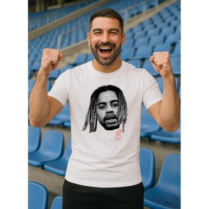 Tricou Barbat cu Fotbalistul Bradley Barcola - Paris Saint - Germain PSG - Img 7