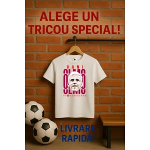 Tricou Barbat cu Fotbalistul Daniel Olmo Carvajal - RB Leipzig - Img 10