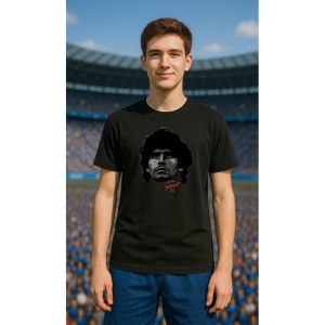 Tricou Barbat cu Fotbalistul Diego Armando Maradona - Napoli - Img 6