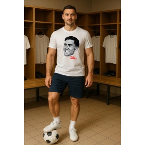 Tricou Barbat cu Fotbalistul Dusan Vlahovic Juventus - Img 3