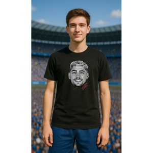 Tricou Barbat cu Fotbalistul Federico Valverde - Real Madrid - Img 3