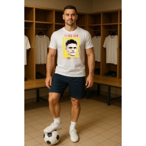 Tricou Barbat cu Fotbalistul Florian Richard Wirtz - Bayer Leverkusen - Img 3