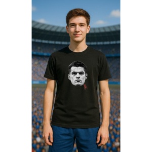 Tricou Barbat cu Fotbalistul Granit Xhaka - Bayer Leverkusen