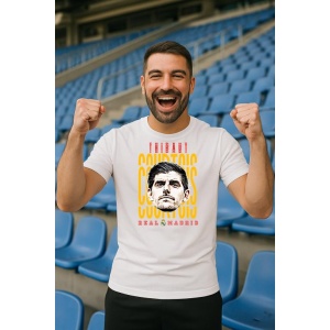 Tricou Barbat cu Fotbalistul Thibaut Courtois - Real Madrid v1 - Img 9