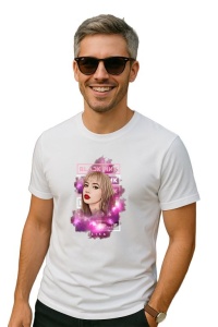 Tricou barbat Kpop cu trupa BLACK PINK JISOO music Coreean 153 - Img 2