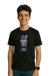 Tricou barbat Kpop cu trupa GOT7 music Coreean 213 - Img 3