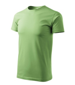 Tricou pentru barbati basic din bumbac de culoare verde iarba