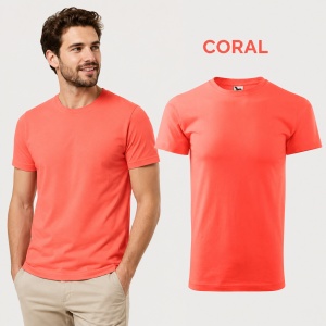 Tricou Bărbat Simplu Malfini Basic, 100% Bumbac, Regular Fit, casual office Guler Rotund, Multiple Culori XS - 5XL - Img 18