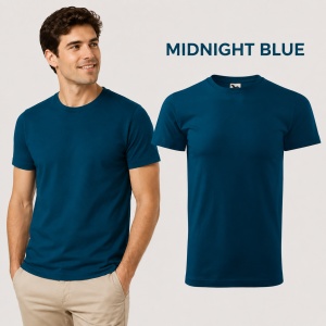 Tricou Bărbat Simplu Malfini Basic, 100% Bumbac, Regular Fit, casual office Guler Rotund, Multiple Culori XS - 5XL - Img 48