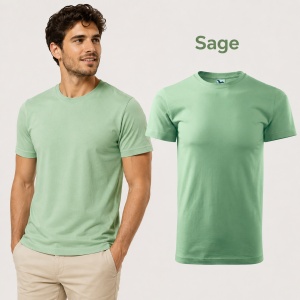 Tricou Bărbat Simplu Malfini Basic, 100% Bumbac, Regular Fit, casual office Guler Rotund, Multiple Culori XS - 5XL - Img 58