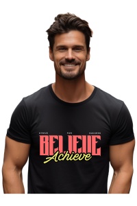 Tricou barbati - Believe Achieve