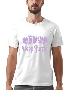 Tricou barbati - DEEP PURPLE