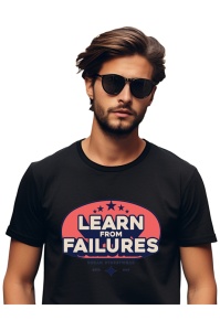 Tricou barbati - Learn From Failures