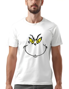Tricou barbati - SMILING GRINCH