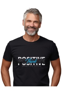 Tricou barbati - Think Positive