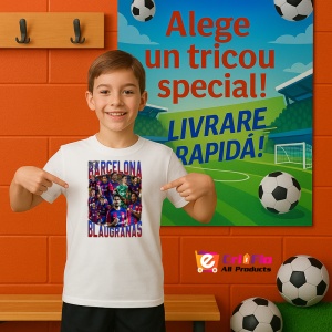 Tricou Barcelona Blaugranas Team - Copii | Dama | Barbat - Img 6