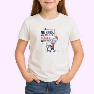 Tricou Be Kind Unless Its Funier Not To, Copii | Dama | Barbat - Img 3