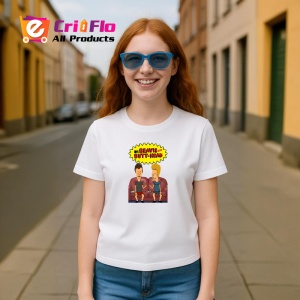 Tricou Beavis and Butthead umor clasic cu doi adolescenti nonconformisti, Copii | Dama | Barbat - Img 8