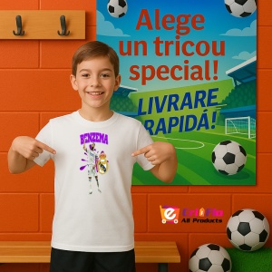 Tricou Benzema Real Madrid Karim - Copii | Dama | Barbat - Img 6