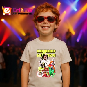 Tricou Billie Eilish - Focus on the Good, muzica (nu este muzician), Dama | Barbat | Copii - Img 14