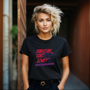 Tricou Break The limit Negru, Copii | Dama | Barbat - Img 12