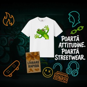 Tricou Broscuta Frog Simpatica - Copii | Dama | Barbat - Img 7