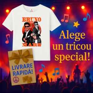 Tricou Bruno Mars, muzica EDM / Pop / Electropop, Dama | Barbat | Copii - Img 13