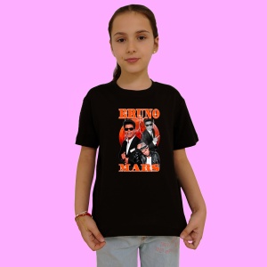 Tricou Bruno Mars, muzica Hip-Hop / Rap (Will Smith), Dama | Barbat | Copii, Culoare Negru - Img 2
