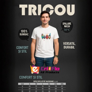 Tricou Bufnite colorate speriate, Cele mai bune prietene - Copii | Dama | Barbat - Img 9