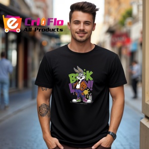 Tricou Bugs Bunny Break Limits Style Copii | Dama | Barbat, negru - Img 7