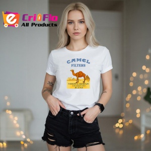 Tricou camel filters tigari clasice design alb turkish american blend, Copii | Dama | Barbat - Img 10