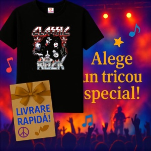 Tricou Classic Rock - Star Collage, muzica Hip-Hop / Alternative Rap, Dama | Barbat | Copii, Culoare Negru - Img 11