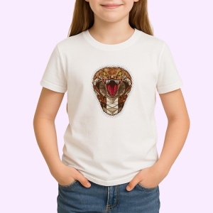 Tricou Cobra Ser Rosu Cu Colti, Copii | Dama | Barbat - Img 3