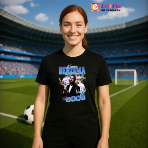 Tricou Coco Karim Benzema - Copii | Dama | Barbat - Img 10