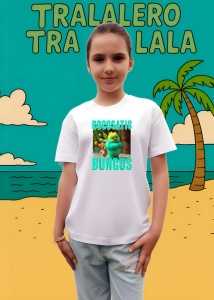 Tricou Cocosatic Bungus ** Tralalero Tralala Copii | Dama | Barbat - Img 4