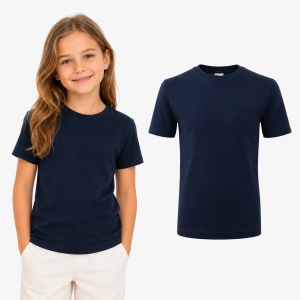 Tricou copii 100% bumbac,pentru fete și băieți 160 gm/², 32 nuanțe, mărimi 4–12 ani - Img 37