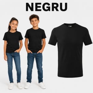 Tricou Copii Basic Malfini – 100% Bumbac, Mânecă Scurtă, 33 Culori pentru Fete și Băieți, Calitate Premium - Img 30