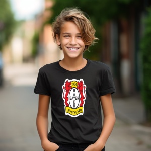 Tricou copii Bayer Leverkusen din bumbac 100% - Img 6