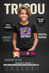 Tricou copii Capybara - It's my birthday - Img 6