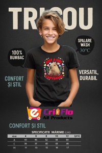 Tricou copii Capybara - Just a girl who loves capy - Img 6