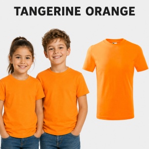 Tricou Copii Clasic Basic Kids, Băiat/Fată, Bumbac 100% Confortabil, 160 g/m², Mărimi 4–12 ani - Img 37